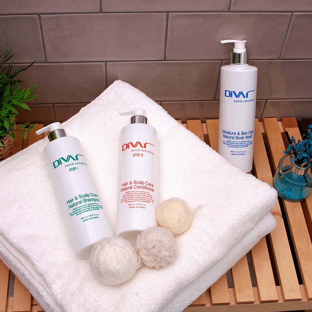 DIVAR NOVIO COLLECTION HAIR & SCALP CARE NATURAL